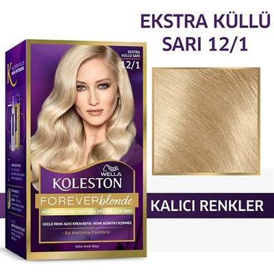 Wella Koleston Kit Saç Boyası 12/1 Küllü Sarı