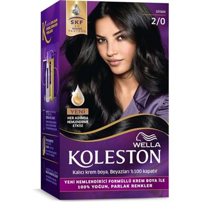 Wella Koleston Kit Saç Boyası 2/0 Siyah