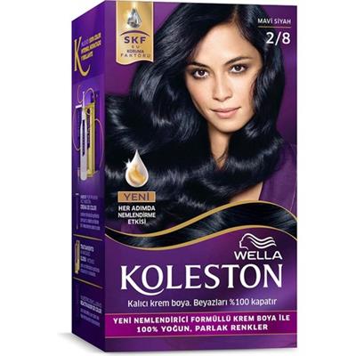 Wella Koleston Kit Saç Boyası 2/8 Mavi Siyah