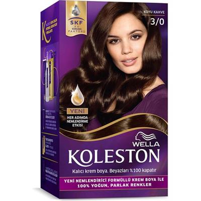Wella Koleston Kit Saç Boyası 3/0 Koyu Kahve