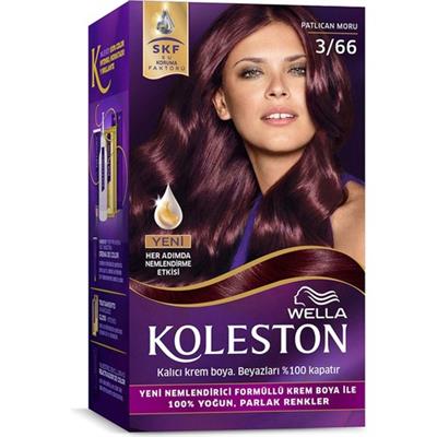 Wella Koleston Kit Saç Boyası 3/66 Patlıcan Moru