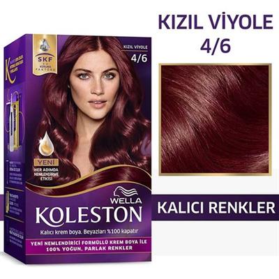 Wella Koleston Kit Saç Boyası 4/6 Kızıl Viyole