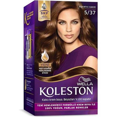 Wella Koleston Kit Saç Boyası 5/37 Kışkırtıcı Kahve
