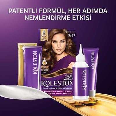 Wella Koleston Kit Saç Boyası 5/37 Kışkırtıcı Kahve