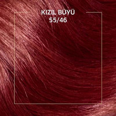 Wella Koleston Kızıl Büyü 55/46 Saç Boyası Seti – Özel Kızıllar Serisi, Canlı ve Kalıcı Renk, Bitkisel Yağlı, Amonyaksız