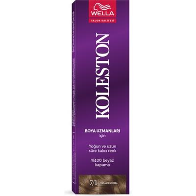Wella Koleston Küllü Kumral Saç Boyası - Kalıcı Renk ve Beyaz Kapatma için Yoğun Saç Bakım Kompleksi ile