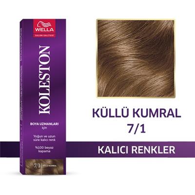 Wella Koleston Küllü Kumral Saç Boyası - Kalıcı Renk ve Beyaz Kapatma için Yoğun Saç Bakım Kompleksi ile