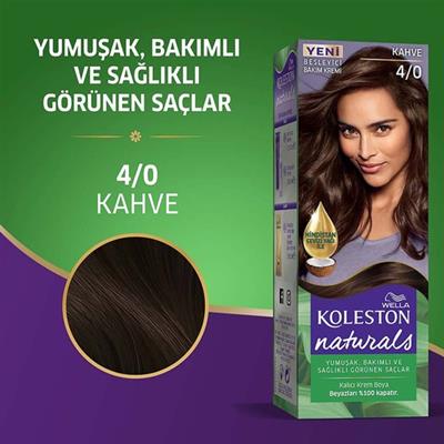 Wella Koleston Naturals 4/0 Kahve