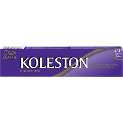 Wella Koleston Saç Boyası - Kışkırtıcı Kahve 5/37, Canlı Renkler ve Uzun Süre Kalıcı Parlaklık