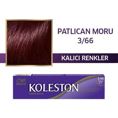 Wella Koleston Single Amonyaksız Krem Saç Boyası - Canlı Patlıcan Moru, Kalıcı Renk