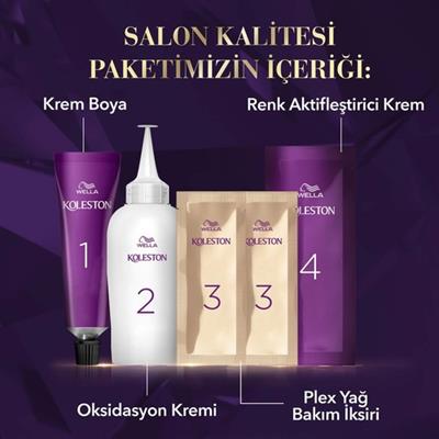 Wella Koleston Supreme Kit 4/0 Kahve