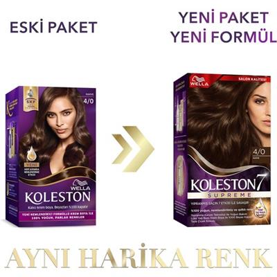Wella Koleston Supreme Kit 4/0 Kahve