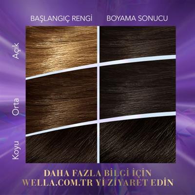 Wella Koleston Supreme Kit 4/1 Gizemli Küllü Kumral
