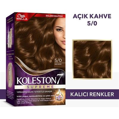 Wella Koleston Supreme Kit 5/0 Açık Kahve