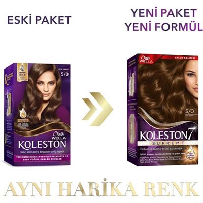 Wella Koleston Supreme Kit 5/0 Açık Kahve