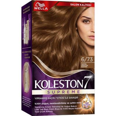 Wella Koleston Supreme Kit 6/73 Toffee Çikolata Kahvesi