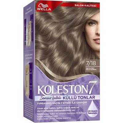 Wella Koleston Supreme Kit 7/18 Işıltılı Inci Küllü Kumral