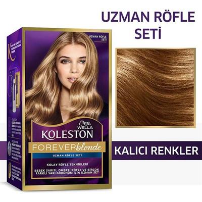 Wella Koleston Uzman Röfle Seti - Bebek Sarısı, Kolay Uygulama ile Uzun Süre Kalıcı Canlı Renkler