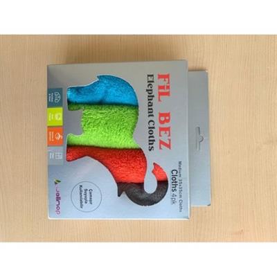 Wellmop Mikrofiber Temizlik Bezi 4lü Çok Amaçlı