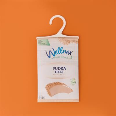 Wellnax Dolap ve Çekmece Koku Kesesi - Pudra - 21 gr