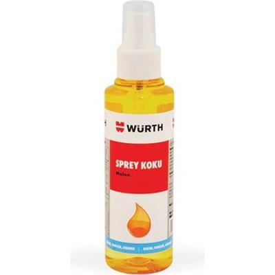 Würth Oto Sprey Koku - Taze Kavun Aromalı Doğal Ferahlatıcı, Uzun Süreli Kötü Koku Giderici, 170 ml
