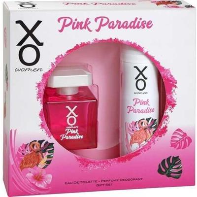 Xo Pink Paradise For Woman Set EDT 100 ml + Ded 150 ml