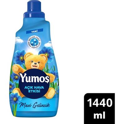 Yumoş Açık Hava Etkisi Mavi Gelincik Konsantre Yumuşatıcı 1440 ml