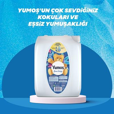 Yumoş Çamaşır Yumuşatıcısı Bahar Tazeliği 5 Lt