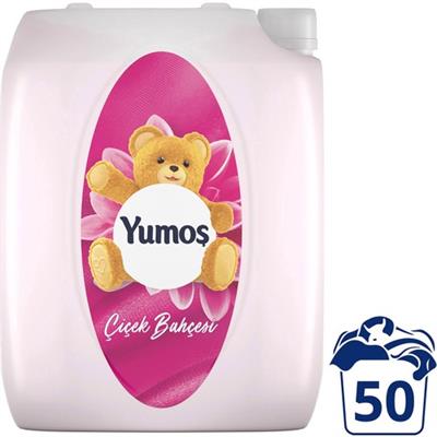 Yumoş Çamaşır Yumuşatıcısı Çiçek Bahçesi 5 Lt
