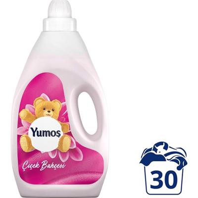 Yumoş Çamaşır Yumuşatıcısı Çiçek Bahçesi 3 Lt
