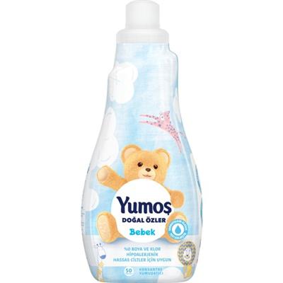 Yumoş Doğal Özler Konsantre Çamaşır Yumuşatıcısı Bebek 1200 ML 50 Yıkama 1 Adet
