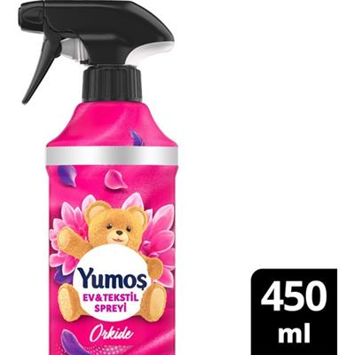 Yumoş Ev veTekstil Spreyi Orkide Yıkanması Zor Eşyalar İçin 450 ml