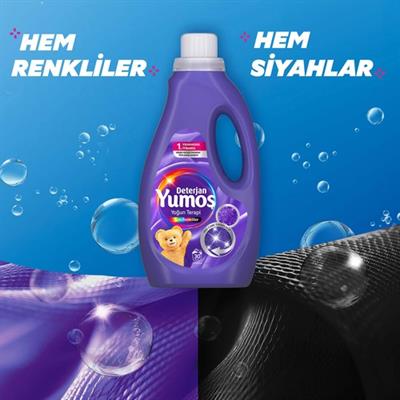 Yumoş Sıvı Bakım Deterjanı Tüm Renkler 30 Yıkama 1500 ml