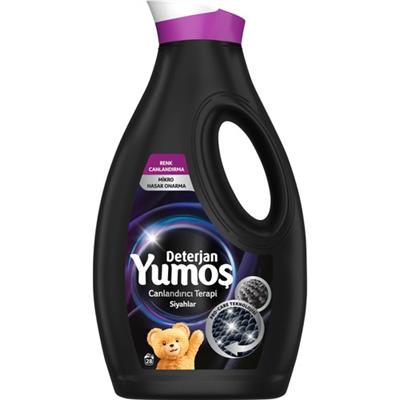 Yumoş Sıvı Çamaşır Deterjanı Canlandırıcı Terapi Siyahlar İçin 1690 ml