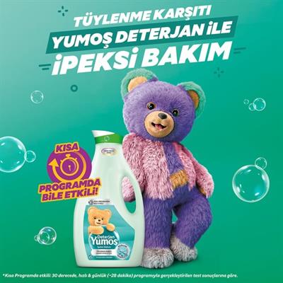 Yumoş Sıvı Deterjan Hassas Giysiler İçin İpeksi Bakım 2520 ml