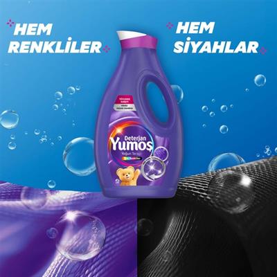 Yumoş Sıvı Deterjan Yoğun Terapi Tüm Renkliler İçin 1690 ml