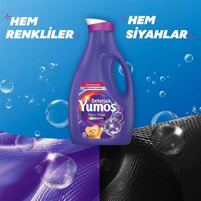 Yumoş Sıvı Deterjan Yoğun Terapi Tüm Renkliler İçin 2520 ml