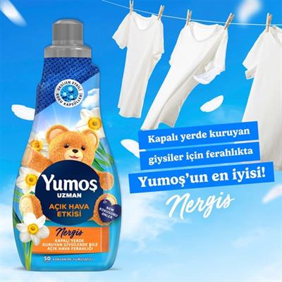 Yumoş Uzman Açık Hava Etkisi Yumuşatıcı 1200 ml