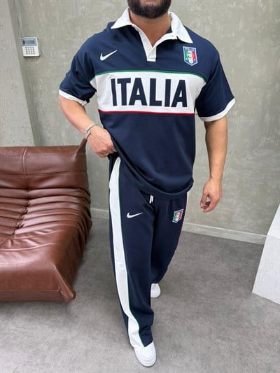  ITALIA MAVİ EŞOFMAN TAKIMI