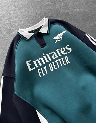 ARSNAL POLO YAKA PETROL SWEAT