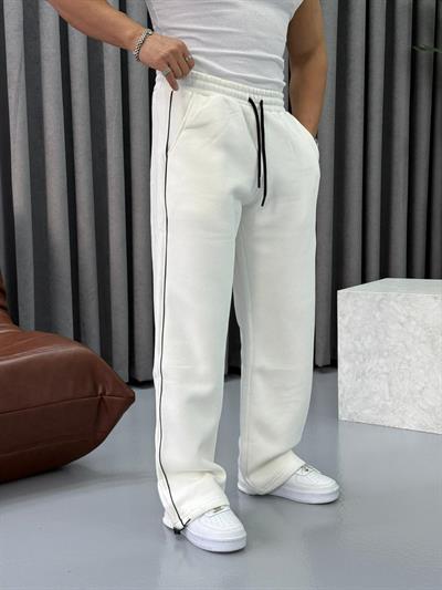BİYELİ BAGGY BEYAZ EŞOFMAN