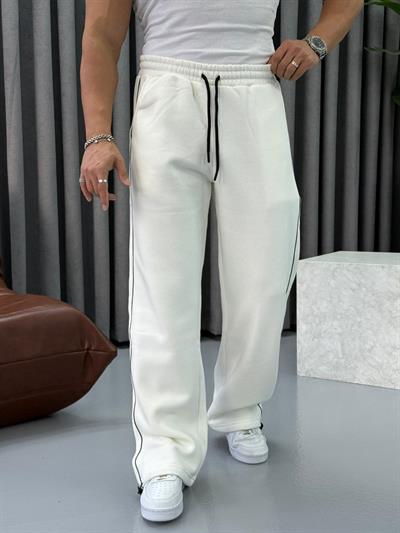 BİYELİ BAGGY BEYAZ EŞOFMAN