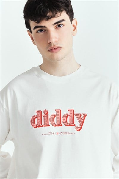 DIDDY LOVE ALWAYS  PREMİUM BASKILI OVERSİZSE LONG SLEEVE