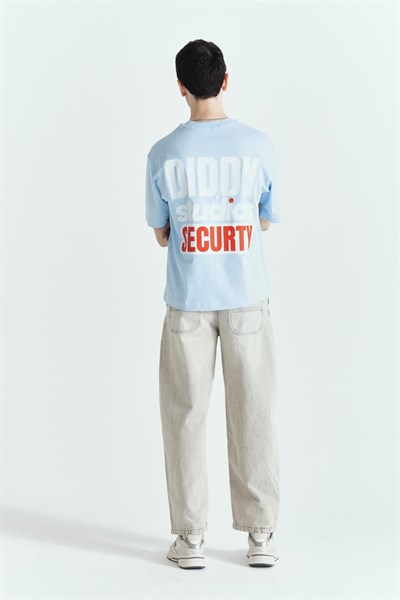 DİDDY STUDİOS SECURTY PREMİUM BASKILI OVERSİZE TSHIRT