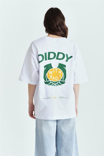 DİDDY WİTH LOVE PREMİUM BASKILI OVERSİZE TSHIRT