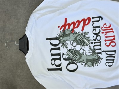 LAND OF DDY  BASKI OVERSİZE TSHIRT