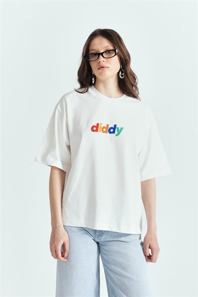 RENKLİ LOGO BASİC BASKILI PREMİUM TSHIRT