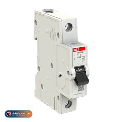 ABB OTO 2TAZ151100R0104 FMS1LC10 1 KUTUPLU 10A 4,5KA OTOMATIK SIGORTA