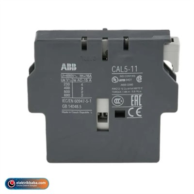 ABB 1SBN010120R1011 CAL4-11 1NA+1NK YARDIMCI YAN KONTAK BLOK