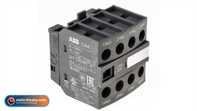 ABB 1SBN010140R1104 CA4-04M 4NK YARDIMCI UST KONTAK BLOK